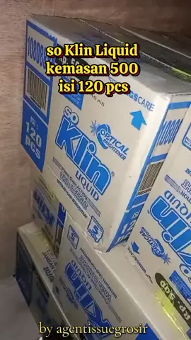 so Klin liquid cair kemasan 500 pembelian 1 dus isi 120 sachet. #agentisugrosir #lewatberandafyp #fyp #bismillahfyp #pakethemat #fypage #soklinliquid #semuavarian 