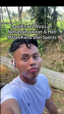 #shinsplints satttt gw dah gatel baanget larii #Running #strava 