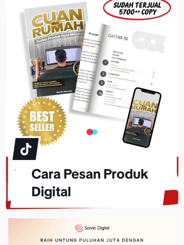 cara pesan produk Digital #produkdigital 
