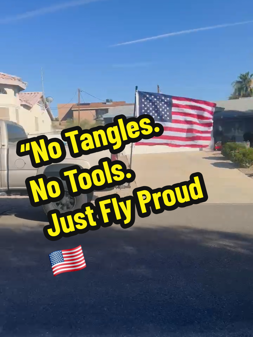 Level up your ride with this heavy-duty flag pole kit 🇺🇸 Built tough for trucks, jeeps, and off-road beasts. No tangles, no worries — just fly your flag loud and proud. Fits right in your hitch mount and holds steady even in high wind! #dealsforyoudays #dealsfordays #dealsforyou #deals  #TruckMods #FlagPoleKit #OffRoadLife #JeepMods #PatriotStyle #TruckAccessories #TikTokShopFinds #USAFlag #Springtok #TrailReady #TangleFreeFlag
