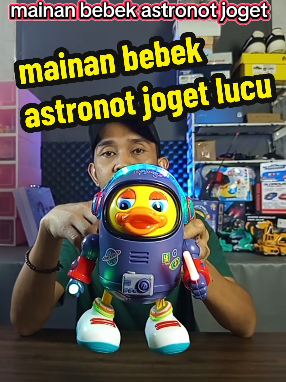 rekomendasi mainan bebek astronot joget joget ada lampu dan musik nya lucu banget #mainanbebek #bebekangkasa #bebekastronot #bebekastronotjoget #bebekangkasajoget #mainanbebekastronot 
