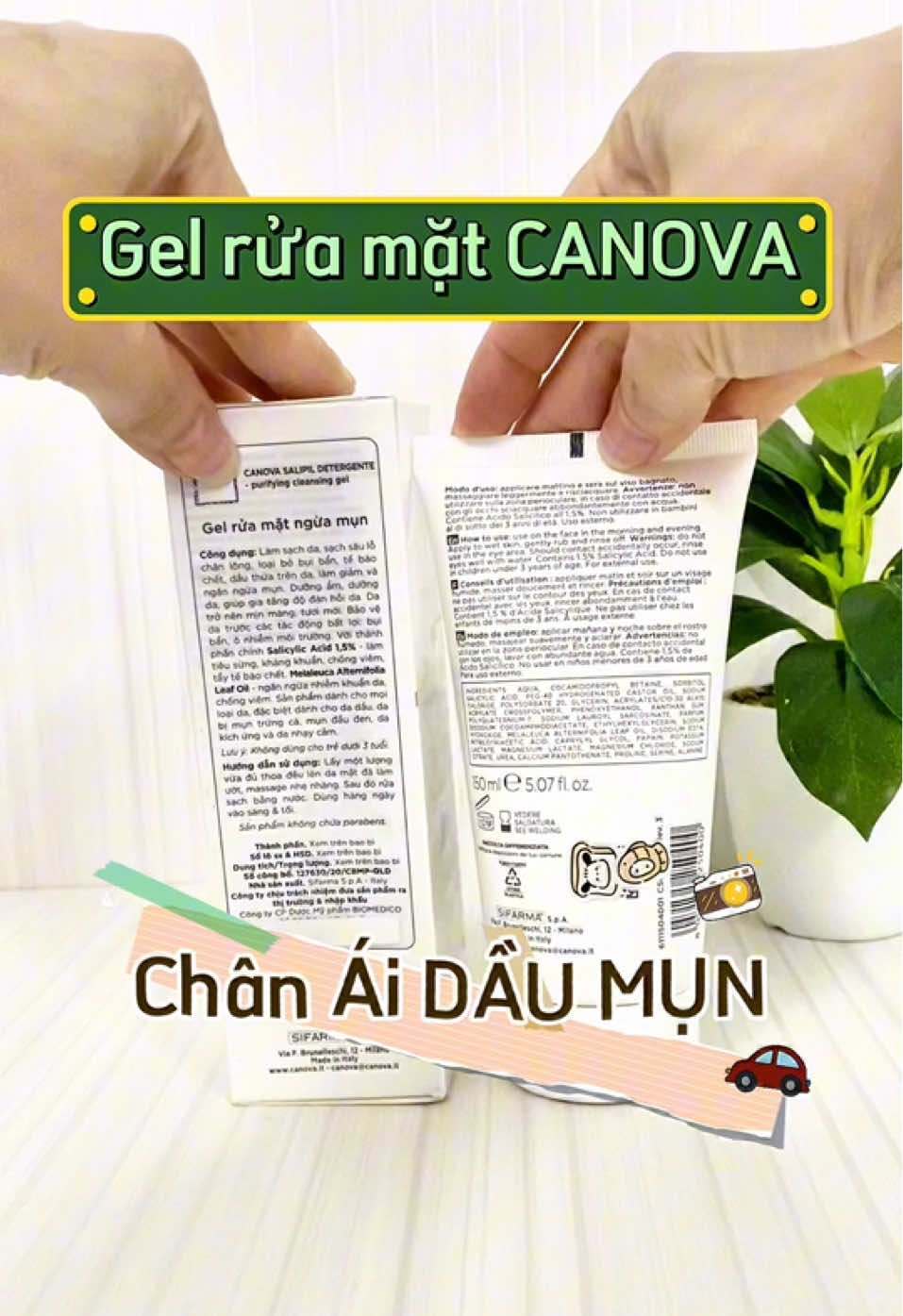 Chân ái chị em sữa rửa mặt dầu mụn nè #xuhuong #canova #suaruamat #suaruamatkiemdau #suaruamatdadaumun #suaruamatcanova #suaruamattrimun #gelruamat 