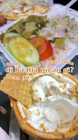 Vừa ăn cơm tấm đêm ăn kem dừa vừa nói 6 người này người kia cái ngon hơn hẳn #nghiareview #AnCungTiktok #reviewanngon #quangtruongbaria #dulichvungtau #baria #reviewamthuc #kemdua #comtamdem #comchienduongchau 