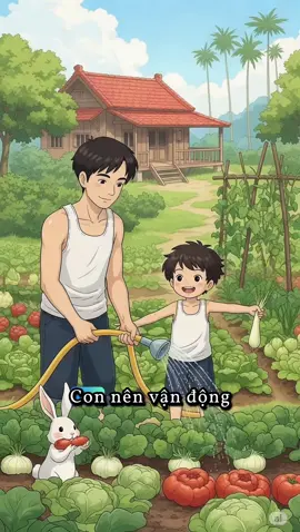 Bố không ép con phải giỏi thể thao. Bố chỉ muốn con khỏe mạnh, tinh thần vui vẻ mỗi ngày. #daycon #kynangsong #tiktokgiaoduc #boCon #vandung