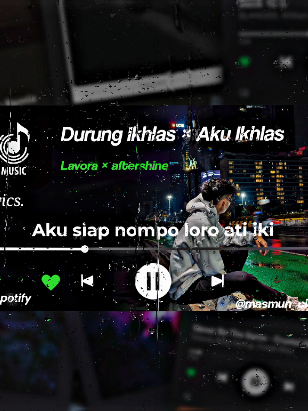 durung ikhlas × Aku ikhlas  #durungikhlas #akuikhlas #fyp #liriklagujawa #jawapride 