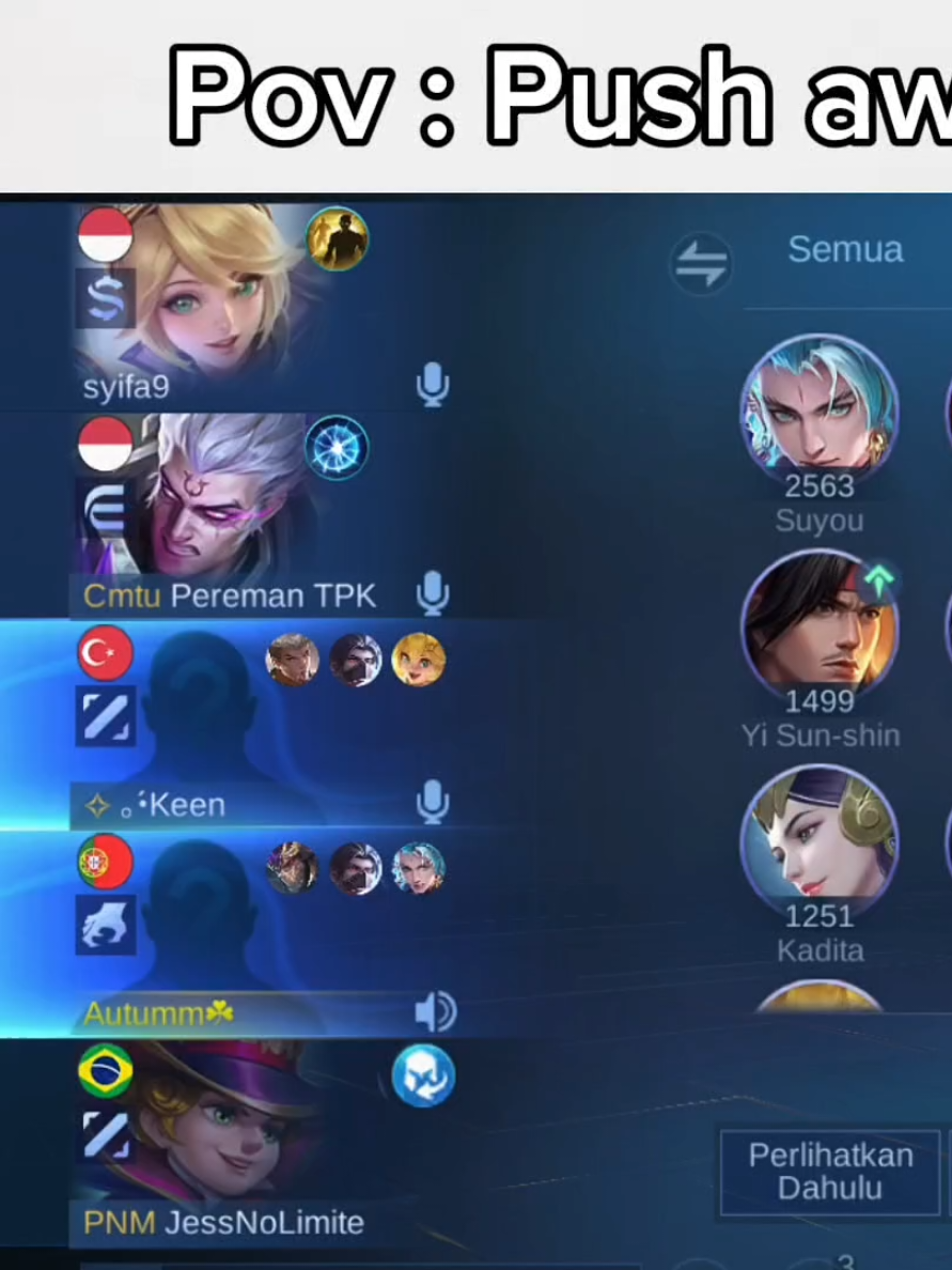 ketemu penghuni asli🗿#MLBBZetian #PhoenixEmpressRising #MLBB 
