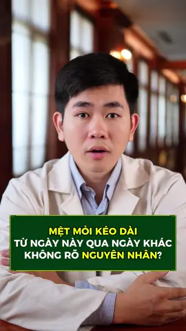Mệt mỏi kéo dài mà không rõ nguyên nhân? Đi khám cũng không sao? Vậy lý do đằng sau là gì?  #bacsitamhuyet #bacsibac 