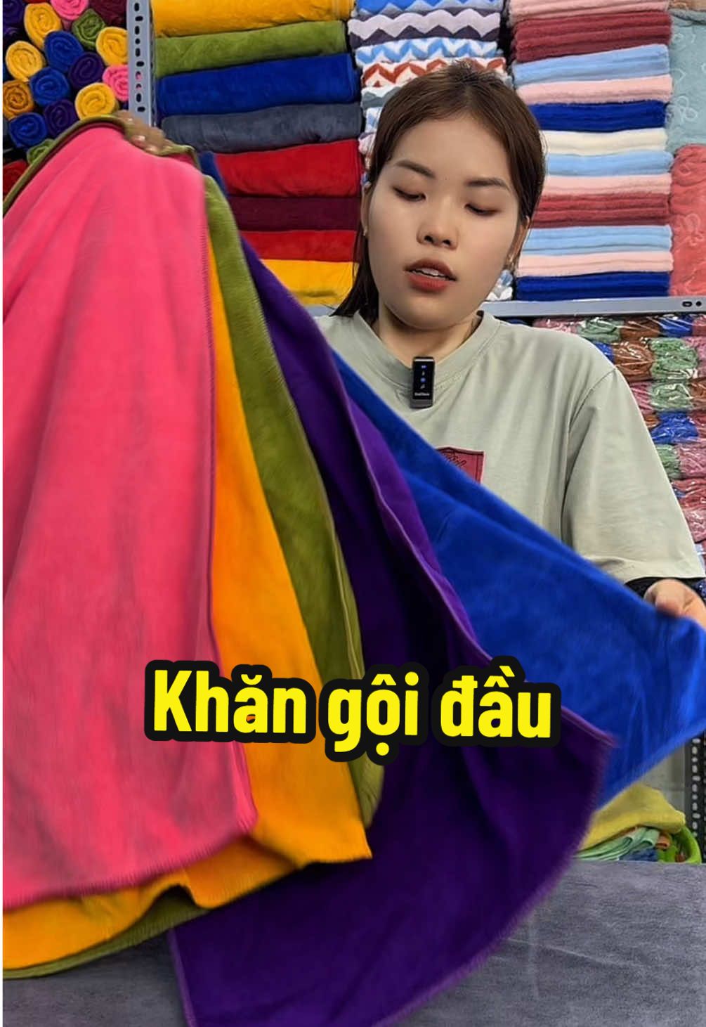 5 khăn gội chỉ 57k #khan #khangiadinh #khangoi #khangoidau #khangoidauspa 