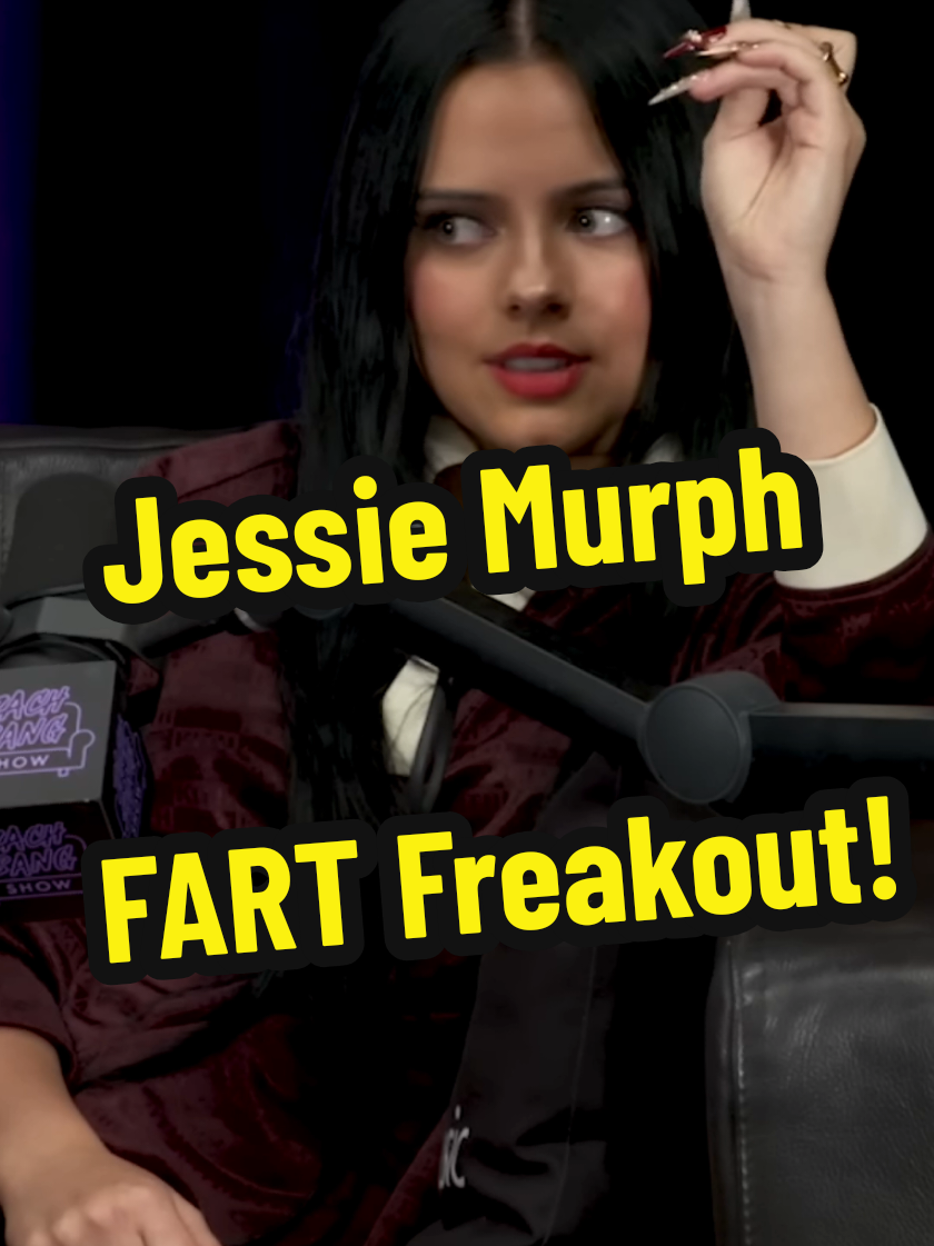 @J E S S I E  M U R P H  splatters WET FARTS on the @Zach Sang Show 😱🤣🤮     Jessie Murph comes to the Zach Sang show and shocks the staff with her explosive farting!  Jessie Murph explains why she loves to fart so much and squirts dozens of farts directly on Zach Sang. Her rotten farts will undoubtedly make it into all the weird cute girls farting compilation videos. #jessiemurph #fart #farts #farting #zachsang #zachsangshow #bluestrips #funny #rap #hiphop 