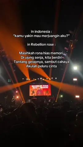 semoga para cewek diluar sana dapat cowok yang selalu ngusahain buat kalian ya🔥🌻✨#rebellionrose #rebellion #fyppppppppppppppppppppppp #konserjogja #infokonserjogja #konsermusik #fyp #konsermusik 