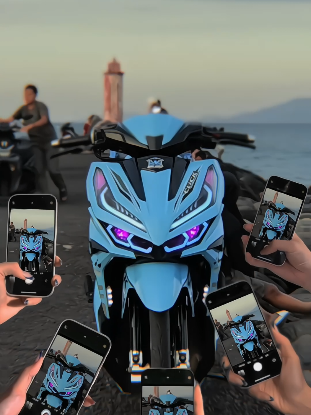 menyatu dengan alam 🩵 . . #fypシ゚ #lewatberanda #beranda #vario125 #fypp 