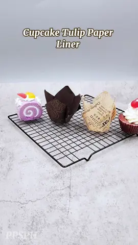 Cupcake Tulip Paper Liner🧁🧁✨#PPS #PPSPH #foryou #foryoupage #foodpackaging #packagingideas #SmallBusiness #highquality #affordable #affiliate 