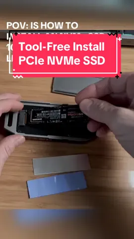 Tired of slow external storage? This USB4 enclosure supports 40Gbps speeds and Thunderbolt 4/3 - and yes—it’s THIS easy. 🤯#fyp #tech #techtok #gaming #pc #pcgaming #pcsetup #SSD #enclosure #harddrive #wavlink 