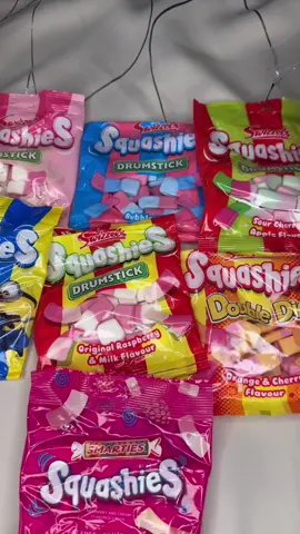 Smarties Squashes Drum Sticks #smartiessquashies #squashes #squashiescandy 