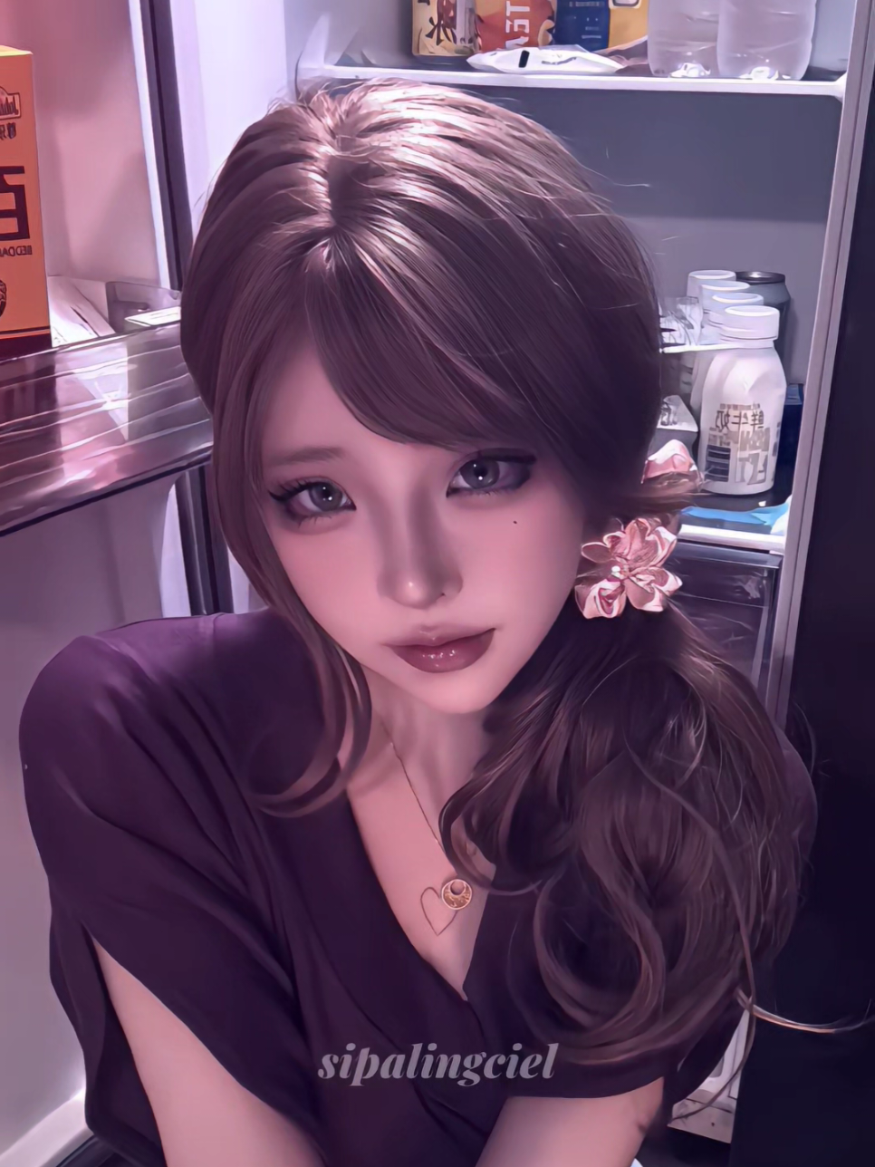 Mundur dikit tante🤭 cantiknya kelewatan😍❤ #zeyni🌸 #zuyagknih #zeyniwangy😻 #douyin抖音 #weibo #chinesegirls #cosplay #fypシ #tercielciel 