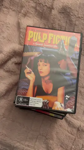 my quentin tarantino dvds💗 #quentintarantino #reservoirdogs #pulpfiction #jackiebrown #killbill #inglouriousbasterds #djangounchained #onceuponatimeinhollywood #dvds #letterboxd #filmtok #physicalmedia #fyp #foryoupage #cinema 