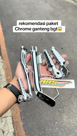 Paket kombo hemat paket Chrome motor matic dan bebek Honda Yamaha
