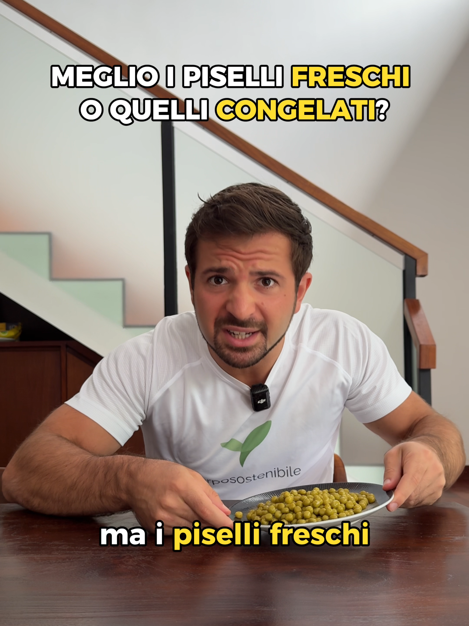 🧊 Ma i piselli freschi sono meglio di quelli congelati? 💡 La verità sui piselli CONGELATI: ✅ Raccolti al massimo della maturazione ✅ Congelati entro 24 ore dalla raccolta ✅ Nutrienti 