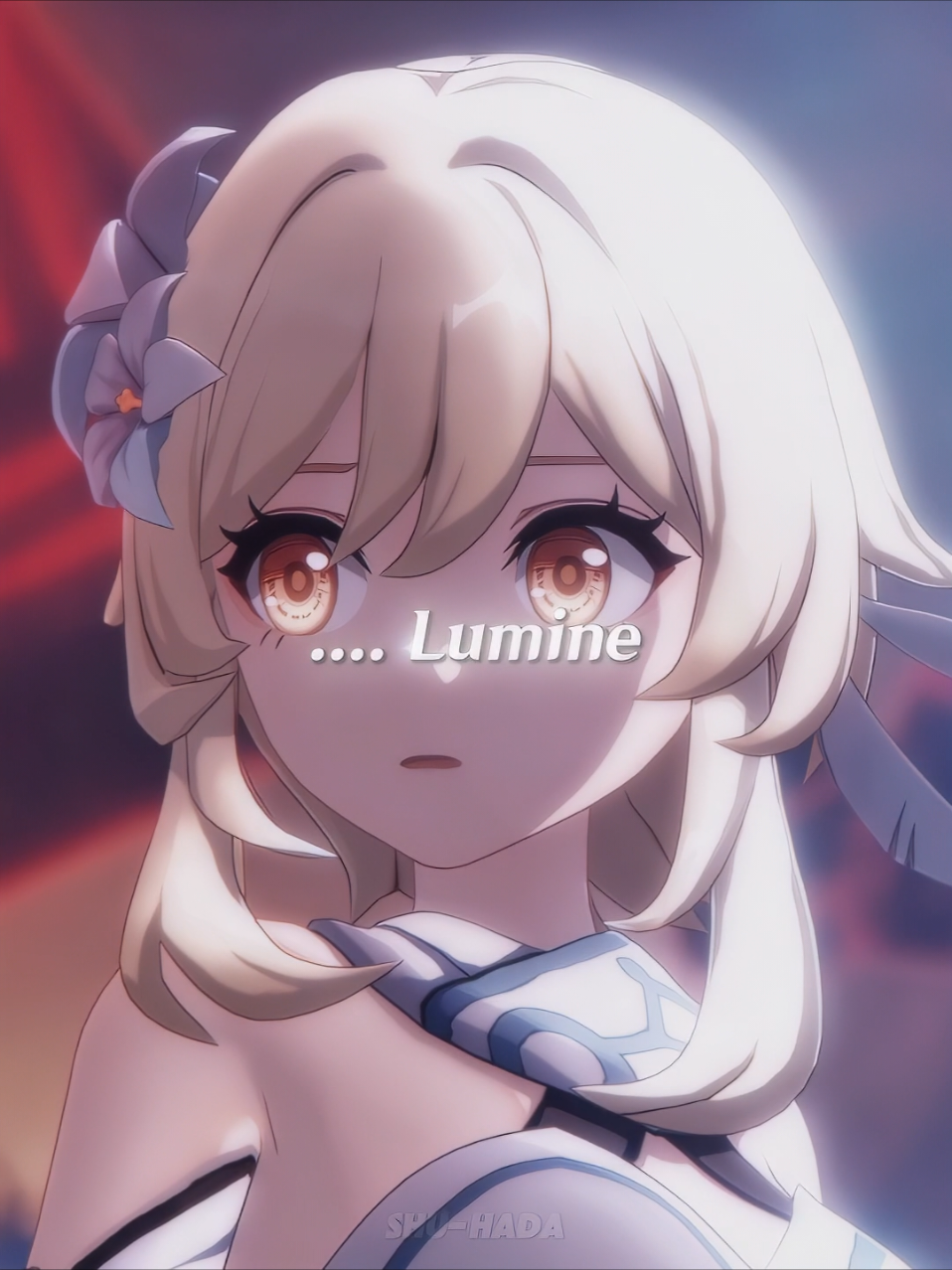 Goodbye Lumine🥺😭 #lumine #arther #GenshinImpact #genshinimpactedit #traveler #genshinedit #hoyocreators #dainsleif #skirk 