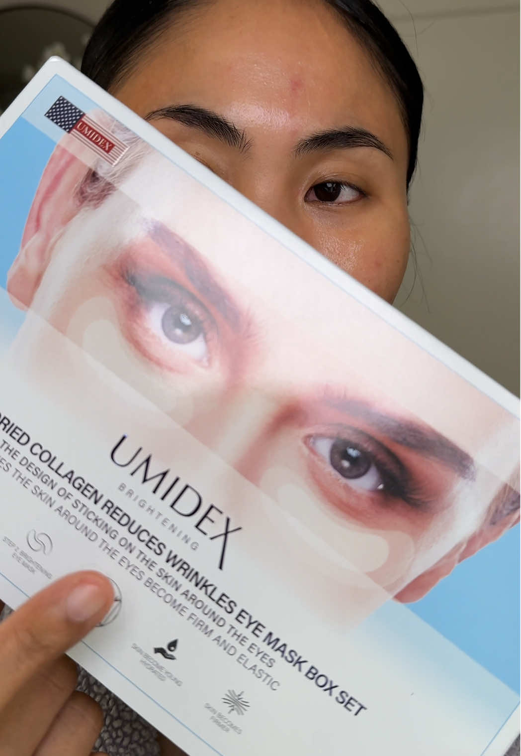 Freeze Dried Collagen Eye Mask?! Reduces wrinkles and fine lines! @UMIDEX @UMIDEX USA  #freezedriedcollagen #collagen #eyemask #wrinkles #wrinklessolution #wrinklereduction #eyewrinkles #skincare #skincareroutine 