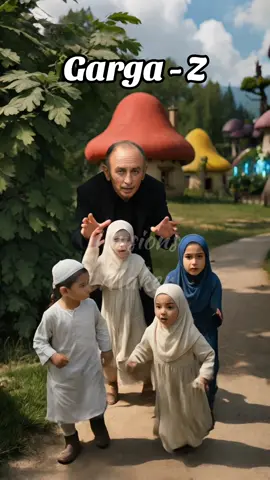 Garga-Z part en chasse !!!  @Eric Zemmour  #zemmour #gargamel #schtroumpfs #ai #aigenerated #fyp 
