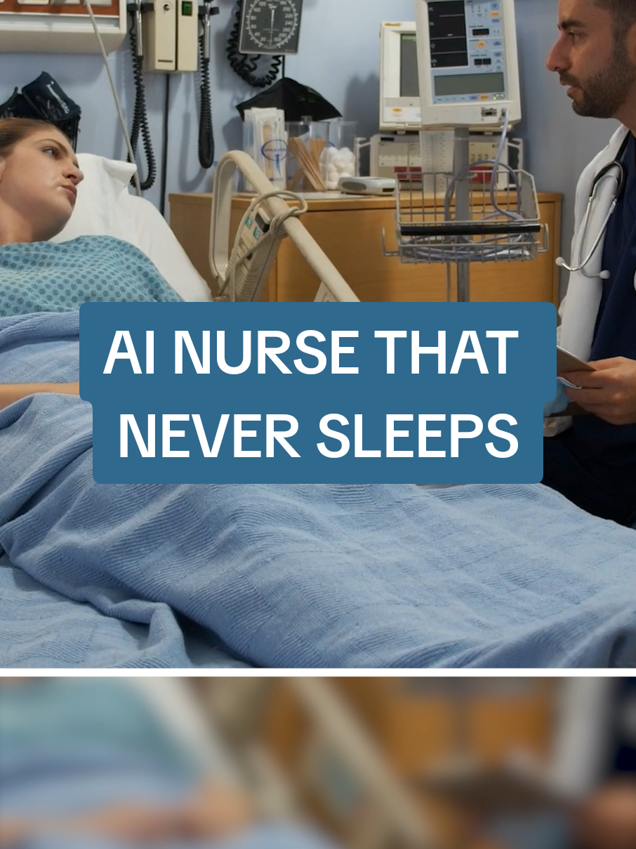 AI Nurse That Never Sleeps
 
 Teton, thanks for sharing
 
 Don't miss out on the latest AI advancements! Follow my channel today!
 
 #LearnOnTikTok #AI #3D #PatientCare #HealthTech #DigitalHealth #DigitalTransformation #Innovation 