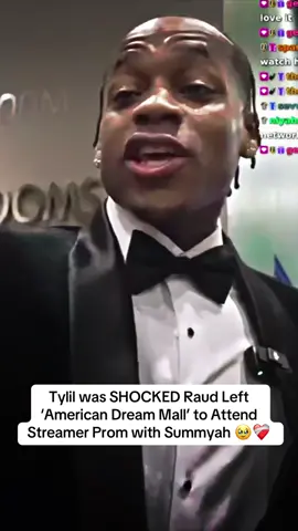 Tylil was SHOCKED Raud Left ‘American Dream Mall’ to Attend Streamer Prom with Summyah 🥹❤️‍🩹 #tylilshow #raud #fypシ゚viral #viral #raudgeez 