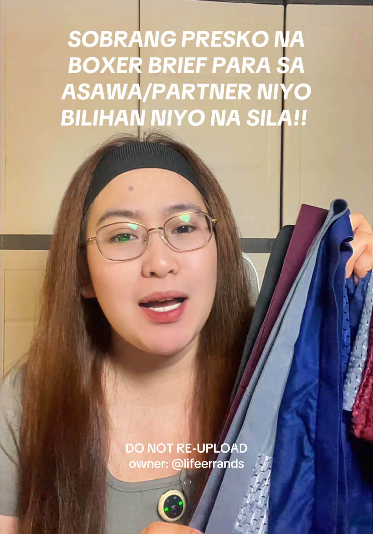 SOBRANG PRESKO NA BOXER BRIEF PARA SA ASAWA/PARTNER NIYO BILIHAN NIYO NA SILA!! #boxerbrief #briefformen #breathableboxershort #lifeerrands 