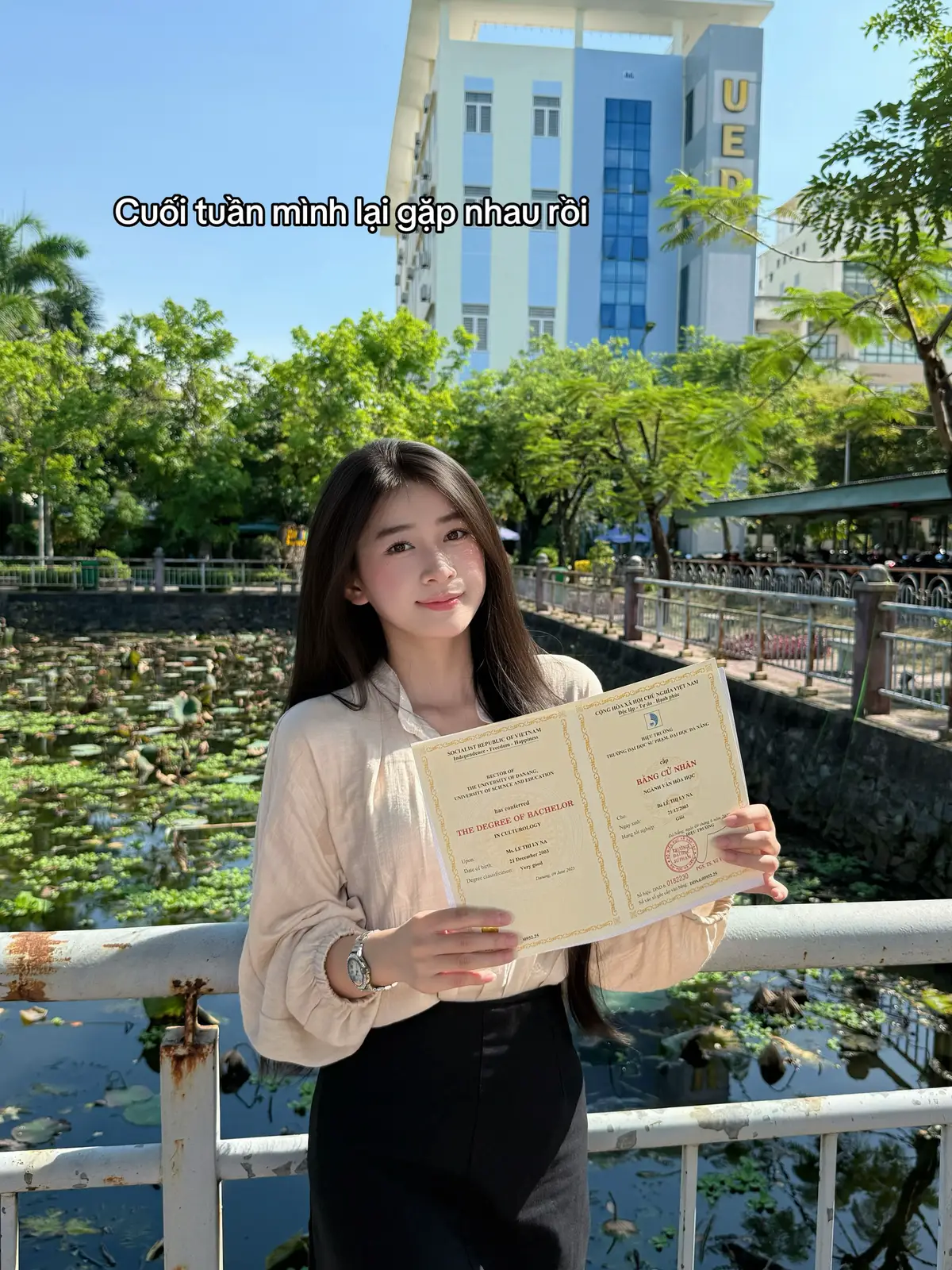 Nói dởn thoi 👭 @Giao Linh #xunghuong #daihocsuphamdanang 