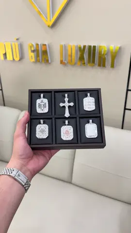 Top 6 mẫu mặt dây đẹp được nhiều ae yêu thích nhất 2025 💎 Đẹp xuất sắc #nhan #trangsuc #xuhuong #phugialuxury #moissanite 