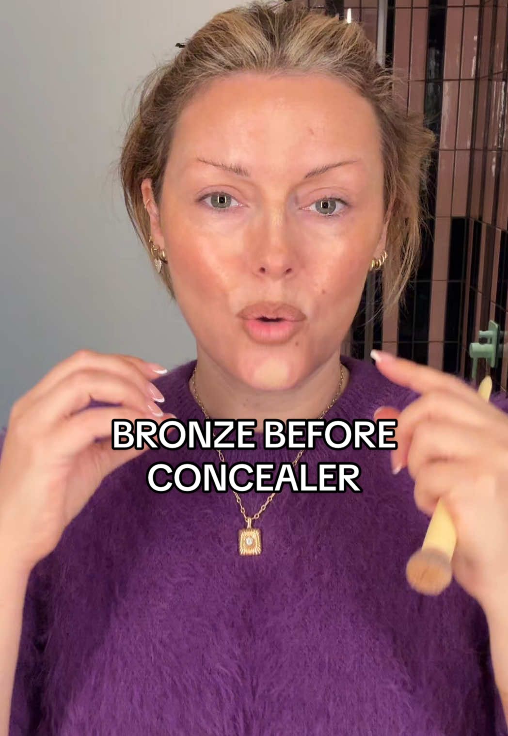 How I like to bronze! ##Bronzer##Makeup##BetterMakeup##BronzeMakeup#V#VieveKJ#KJHbrand