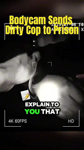 Bodycam Sends Dirty Cop to Prison#cops #police #bodycam #fytiktok 
