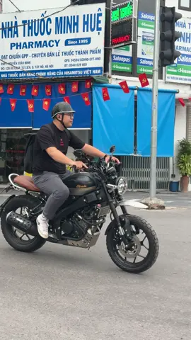 Niêm vui cho công việc là bắt gặp bản độ của mình và thấy được nụ cười ưng ý của anh chủ xe với chiếc XSR155 SCRAMBLER ❤️ #xsr155 #xsr155caferacer #xsr155custom #xsr155scrambler 