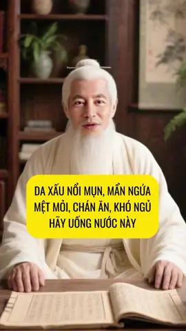 Da xấu, nổi mụn, mẩn ngứa, mệt mỏi kéo dài, chán ăn và mất ngủ. Hãy uống nước này nhé. #meohay #meodangian #baithuocdangian #tracagaileorauma #meohaycuocsong113 #matgan #giaidoc 