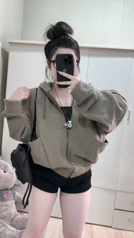 Áo Khoác Chống Nắng Túi To boxy✨#thoitrangnu #xuhuongtiktok 