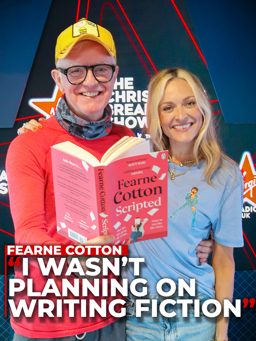 Fearne Cotton wrote 40k words of 'Scripted' BEFORE a publishing deal 😱 #fearnecotton #scripted #author #novel #writing #chrisevans #chrisevansbreakfastshow #virginradiouk