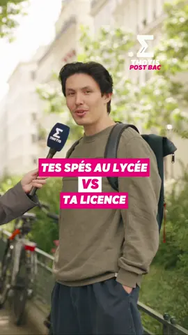 Tes spés au lycée VS ta licence 🧑‍🎓 #specialiteterminale #licence #svt #maths #physique #but #thotis #thotispostbac 