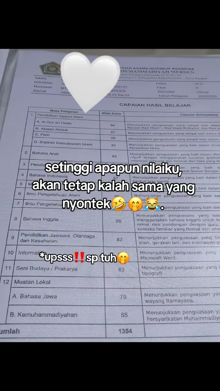 #katakata #nilai #raport #gksukaskip📵 #bismillahfyp #fyp 
