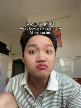 Cover lại thui nha, dui dẻ dui dẻ 😆😆😆 #xuhuong #tiengthaivotricungremi #tuhoctiengthai #tiengthaivuive #tiengthaigiaotiep #fyp #trending 