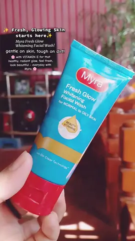 ✨ Fresh, Glowing Skin, starts here!! #myra #facialwash #cosmetics 