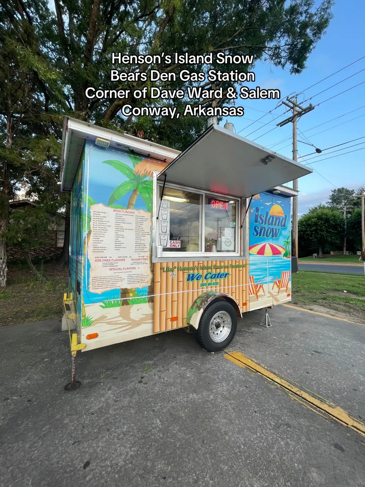 It’s shaved ice season! What are the best shaved ice places in Arkansas?  #shavedice #snowcones #arkansas #conwayarkansas 