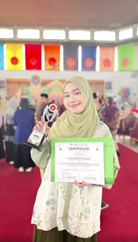 Alhamdulillah. Juara 1 MTQM Internasional se-Asia Tenggara UNJA 2025. Terima kasih untuk semuanya 🤲😇 #fyp #fypage #fyppppppppppppppppppppppp #viral #masukberanda #xybca #mtq 