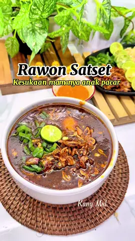Ternyata cara bikin rawon yang enak itu gampang banget 💯 #kangmul #reseptiktok #cemilansimple #rawon #rawonsimple #rawon_satset #resepsatset_rudy 