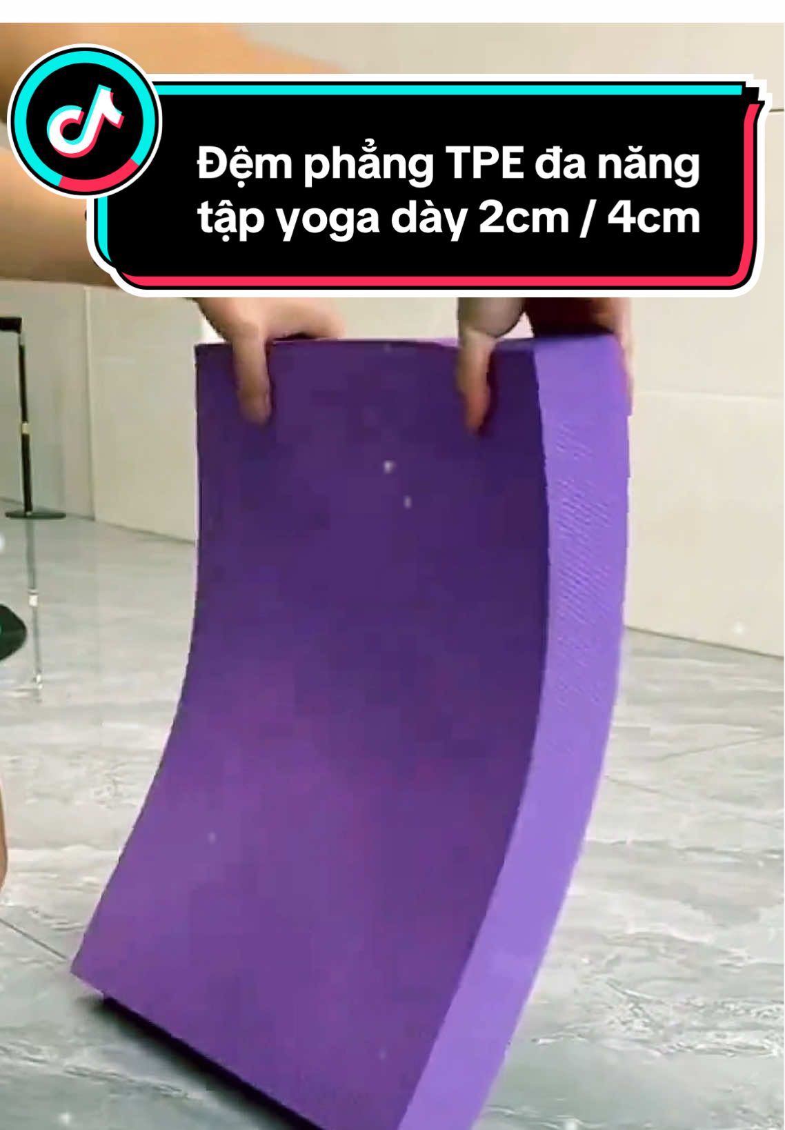 Đêm phẳng TPE đa năng tập yoga, giữ thăng bằng. Dày 2cm và 4cm #xuhuong #thinhhanh #viral #giadungviet #giadungviet83866 #dungcuthethao #dungcutheduc #demtapyoga #demtaptheducdanang #demphangtapyoga 