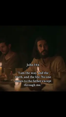 John 14:6 #Jesus #JesusChristisLord #thechosen #thechosentvseries #Godisgood #bible #christianity #christiantiktok #fypシ #fyp #viral #foryoupage