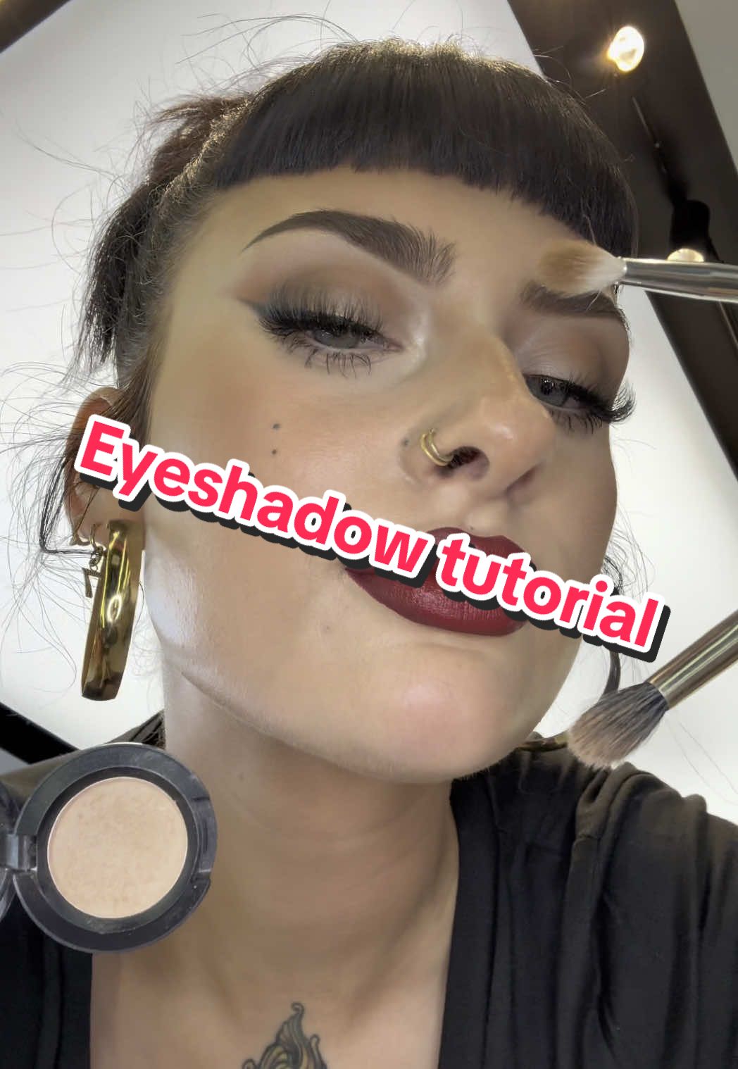 Y’all wanted it so bad, so here’s the eyeshadow tutorial 🫶🏼  #eyeshadow #eyeshadowlook #eyeshadowtutorial  #eyeshadowforbeginners #creatorsearchinsights #cleaneffect @maccosmetics #eyeshadowtutorial #babybangs #microbangs #alternativemakeup #altmakeup #altmakeuptutorial #altmakeuplook #fyppppppppppppppppppppppp #altmakeupinspo #blueeyes #greeneyes #foryou #makeupforgreeneyes #foryoupagе #foryoupage❤️❤️ #makeupforblueeyes #voorjou #girlswithpiercings #viral #voorjoupagina #makeupchallenge #viraleyeshadow #girlswithtattoos #doublenostril #makeuphacks #vjp  #fyp #makeupartist #macmakeupartist #maccreator #emeacreator 