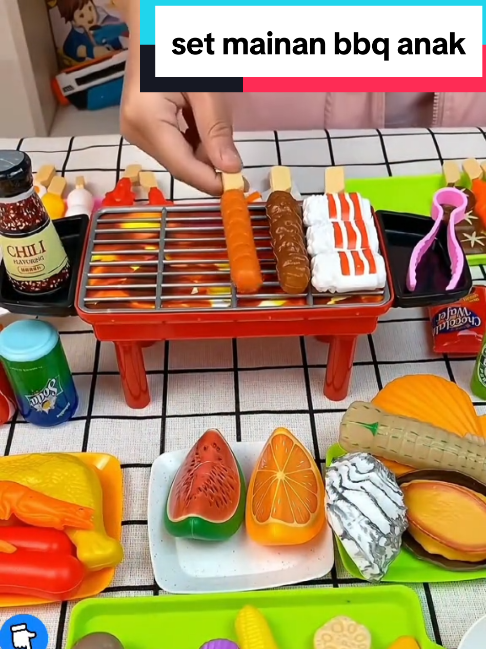 set mainan bbq panggangan masak masakan anak seru banget buat anak anteng di rumah dan lupa sama hp #mainankayupanggangan #setmainanmasakmasak #mainananak #mainanviral #mainananakindonesia #mainanmurah #mainananakanak #mainanmasak #mainananakindonesia #mainanviralditiktok #mainananakanak 