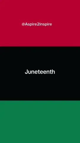 A day marked in American history. #juneteenth #onthisdayinhistory #blackhistoryfacts 