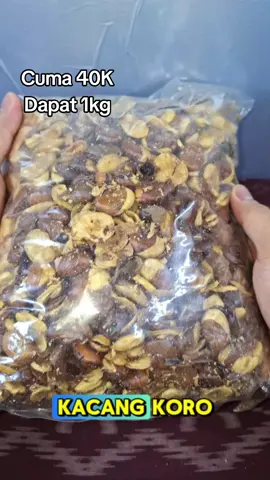 Cemilan Enak Kacang Koro 1kg #cemilantiktok #kacangkoro1kg #kacangkoro 