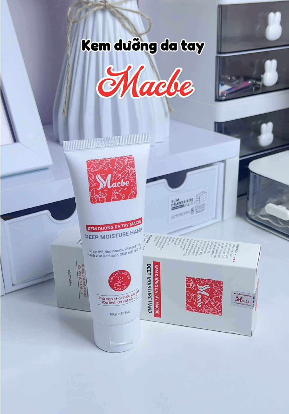 Kem dưỡng da tay Macbe hỗ trợ dưỡng ẩm, làm mịn da #xuhuong #review #Macbe #macbetaymem  #YeuChieuDoiTay #KemTayChoPhuNuBanRon #kemduongdataymacbe  #kemduongdatay 